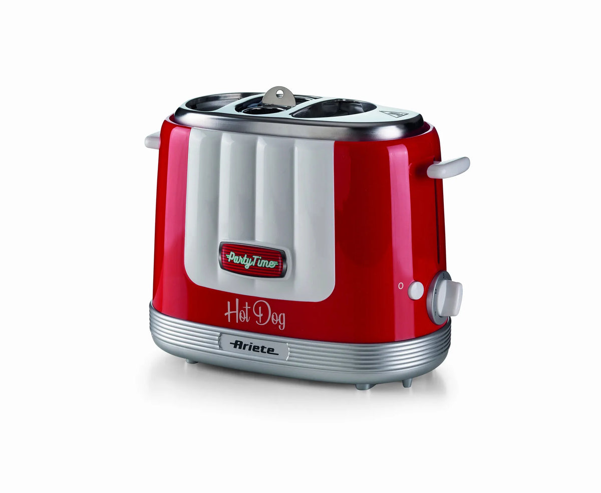 ARIETE 2-Slot Hotdog Maker - Red, 650W