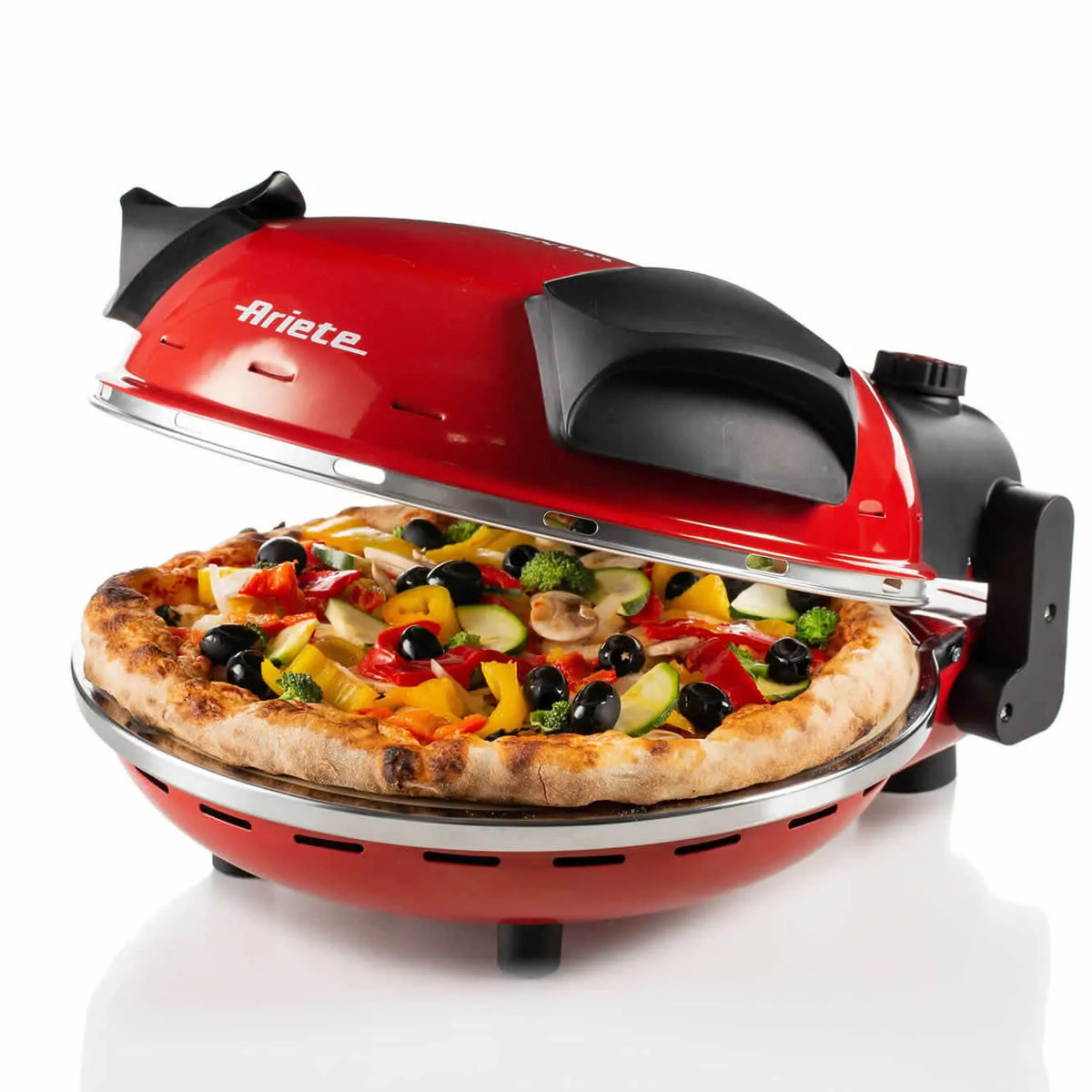 ARIETE Pizza Maker 33CM - 1200W, Red