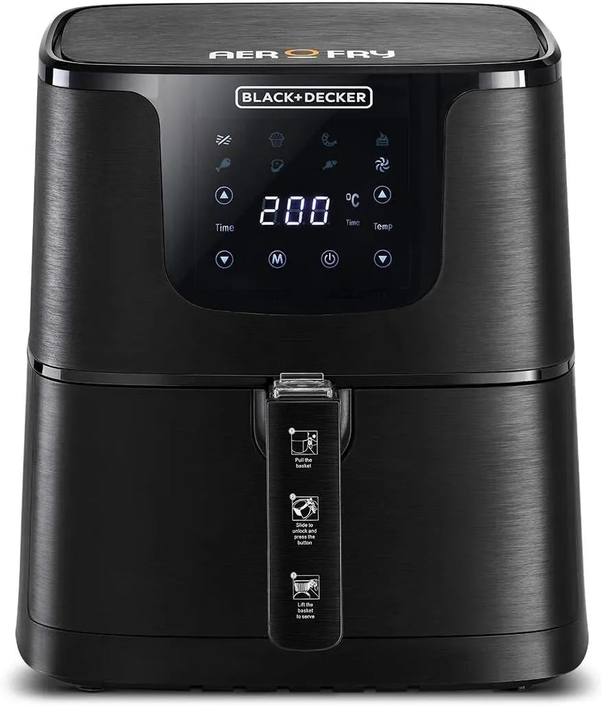 BLACK+DECKER AF700-B5 Digital Airfryer - 5.8L