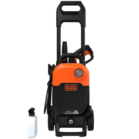 BLACK+DECKER BEPW2000-B5 Pressure Washer - 2000W, 150 bar