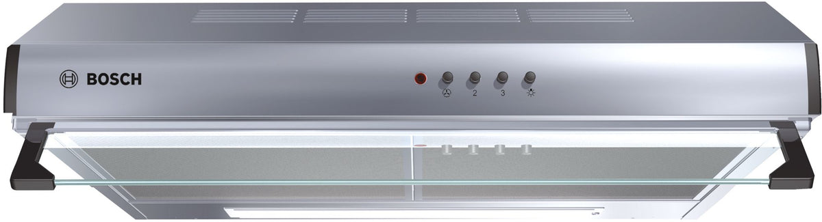 Bosch DHU665CGB 60CM Stainless Steel Under Cabinet Hood