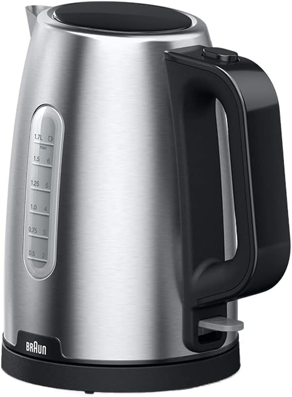 Braun WK1021AI-WK1500BK 2200W Kettle - Stainless Steel