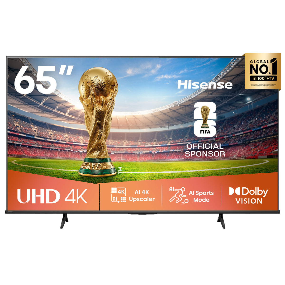 Hisense 65" 65A6Q UHD Smart VIDAA 4K TV