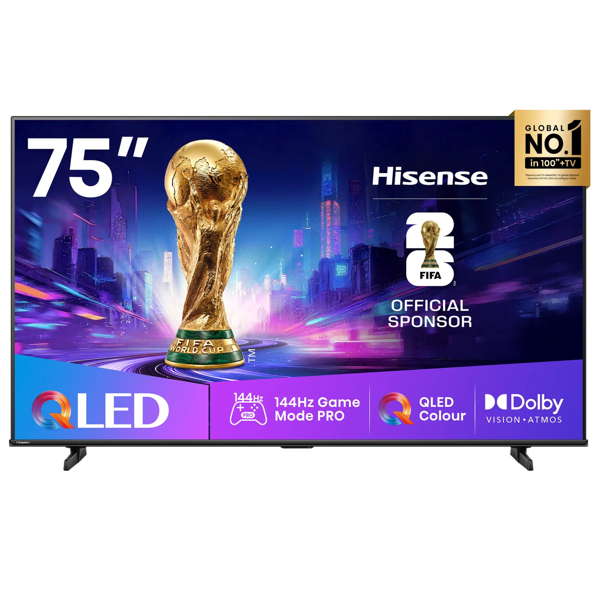 Hisense 75Q7Q QLED VIDAA SMART 4K TV