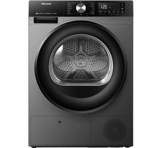 Hisense DH3S902BT Inverter Heat Pump Dryer 9KG - Grey