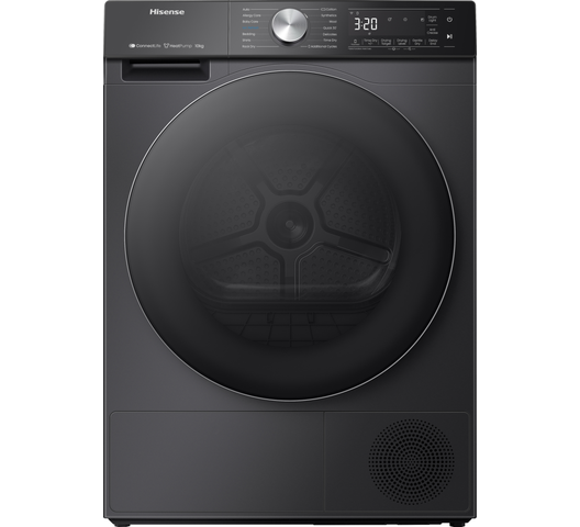 Hisense DH5S102BB Inverter Heat Pump Dryer 10KG - Black