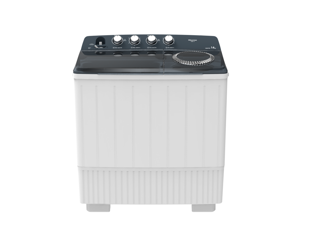 Hisense WSBE141 Twin Tub Washing Machine 14KG - White