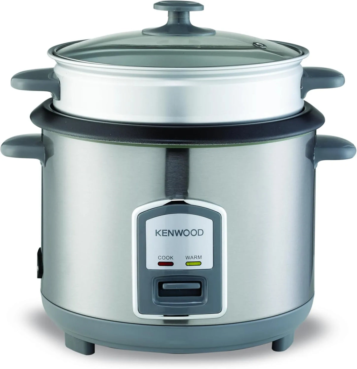 Kenwood RCM19.000SS Rice Cooker 1.9L - Stainless Steel