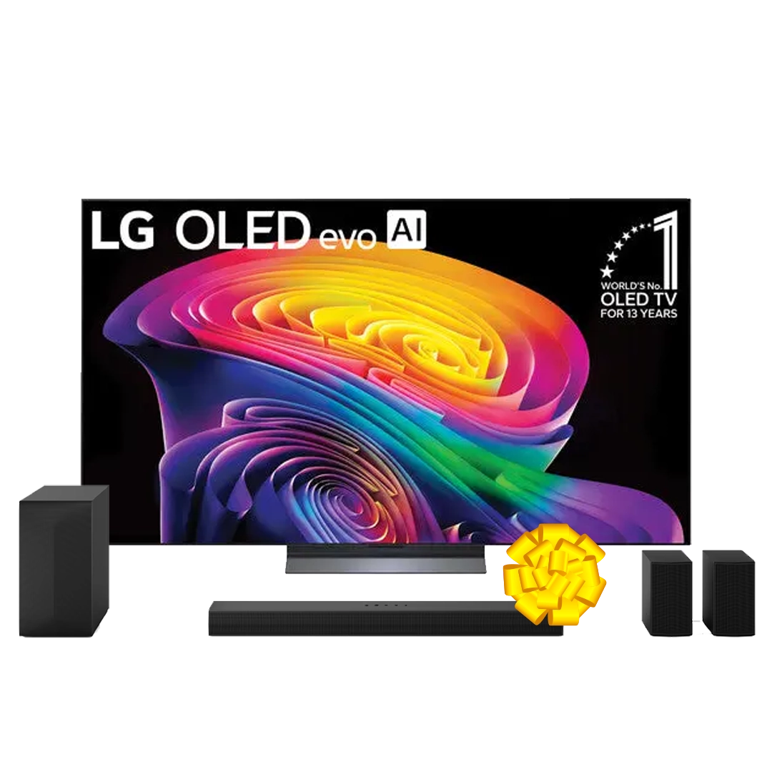 LG 65" OLED 4K TV OLED65CS6VA.AFKE - DOLBY VISION, MAGIC REMOTE, SMART, HDR10, WEBOS26, α11 AI PROCESSOR GEN3