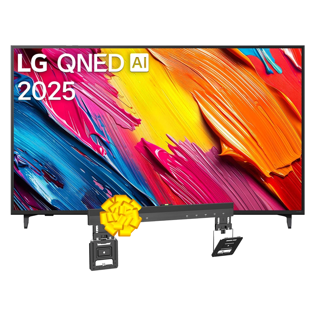 LG 75QNED80A6A QNED 4K Smart TV AI Magic remote HDR10 webOS25 2025 + Get Free VON VXB0755NGL TV Wall Mount (37"- 80") NO GAP