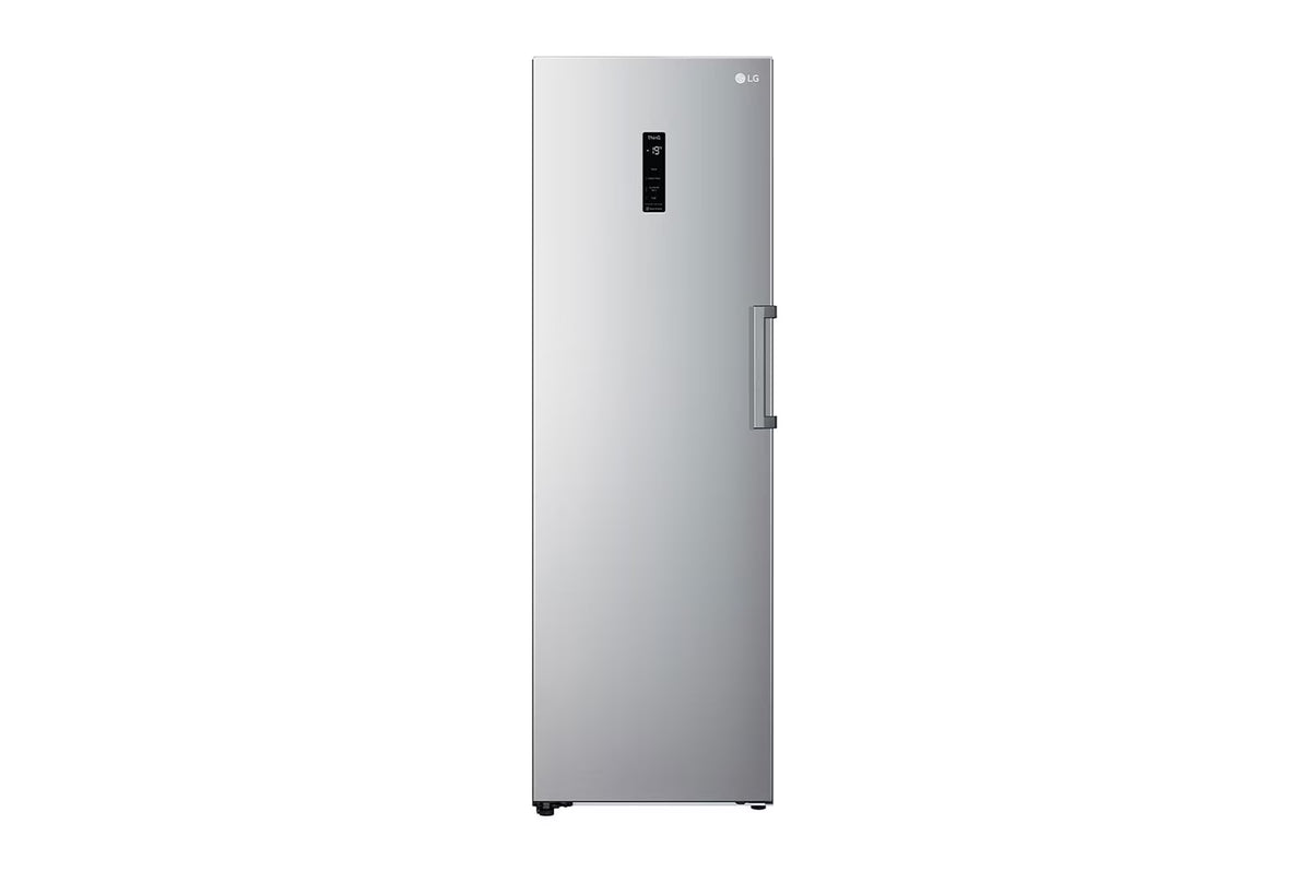 LG GC-B414ELFM Upright Freezer - 324L, Silver