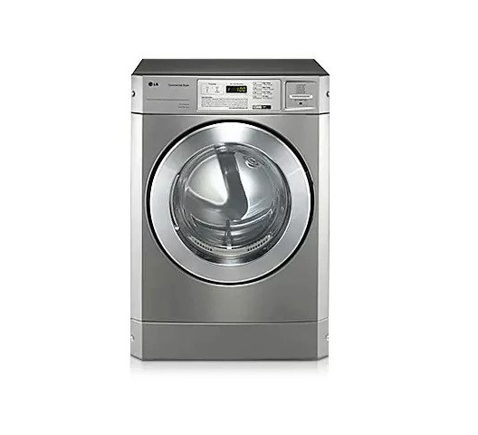 LG RV1329C7T Commercial Dryer, Front Load, 10KG, Silver - WIFI Stack