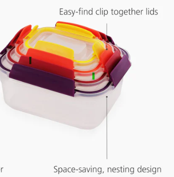 Joseph Joseph Nest Lock 5pc Storage Set (Mcolour)