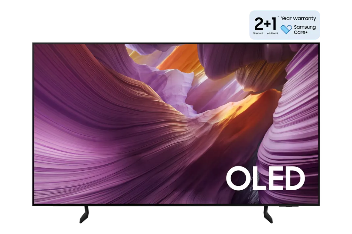 Samsung 65" QA65S85FAEXKE OLED 4K TV NQ4 AI Gen2 Processor, Neo Quantum HDR+, AI Upscaling