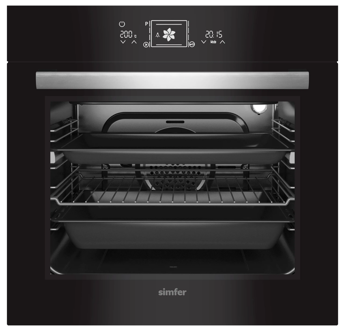 Simfer B6510SERSP Built-in Oven, 60CM - Glass