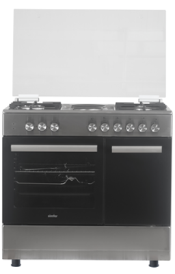 Simfer Cooker 4 Gas +2 Electric - FB9427SEWIM, Inox