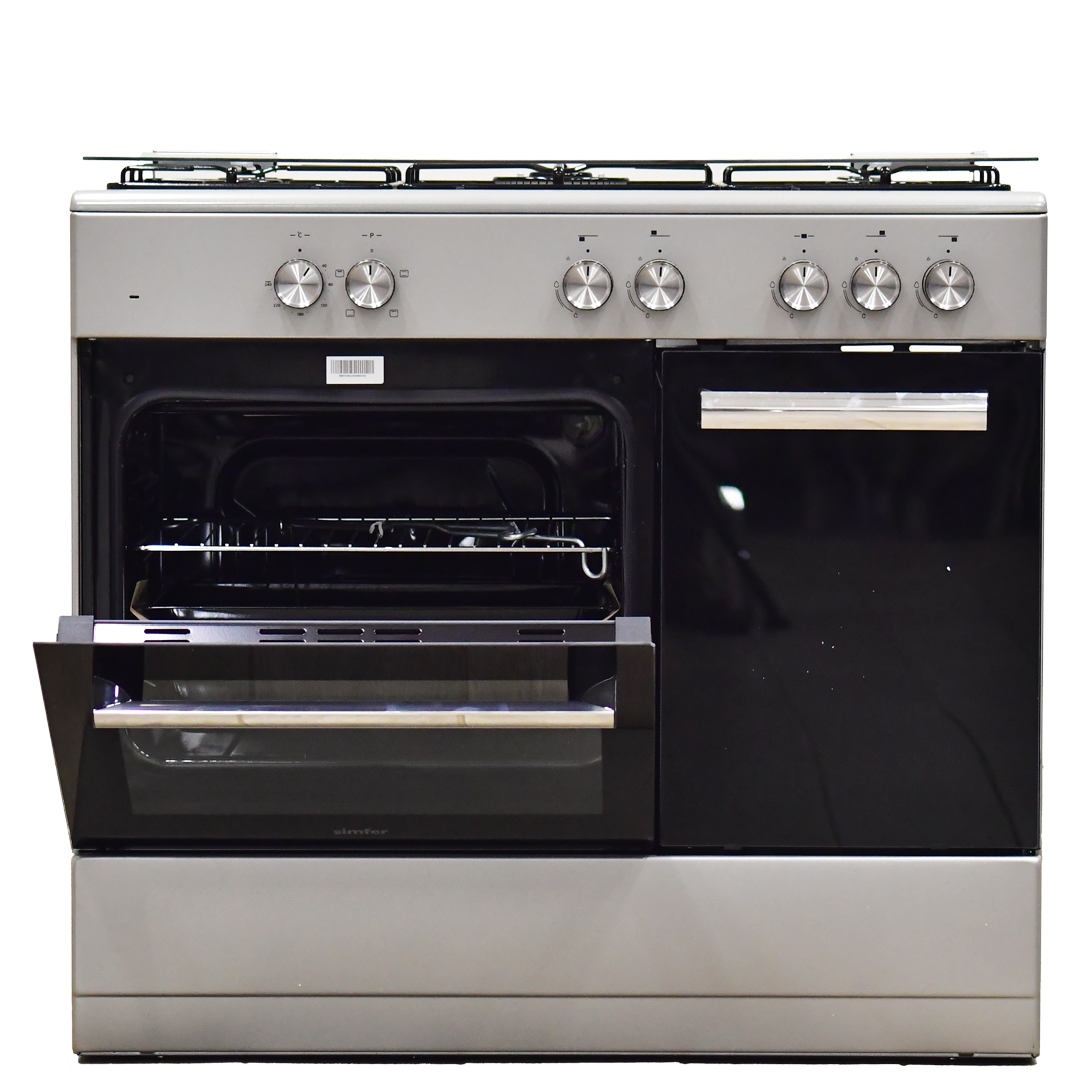 Simfer FB9504SEGR 5 Gas cooker 90X60 - Silver
