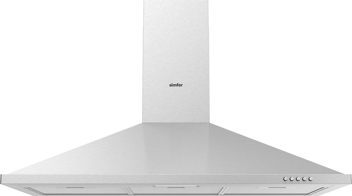 Simfer SM8962 Chimney Built-in Hood, 90cm - Stainless Steel