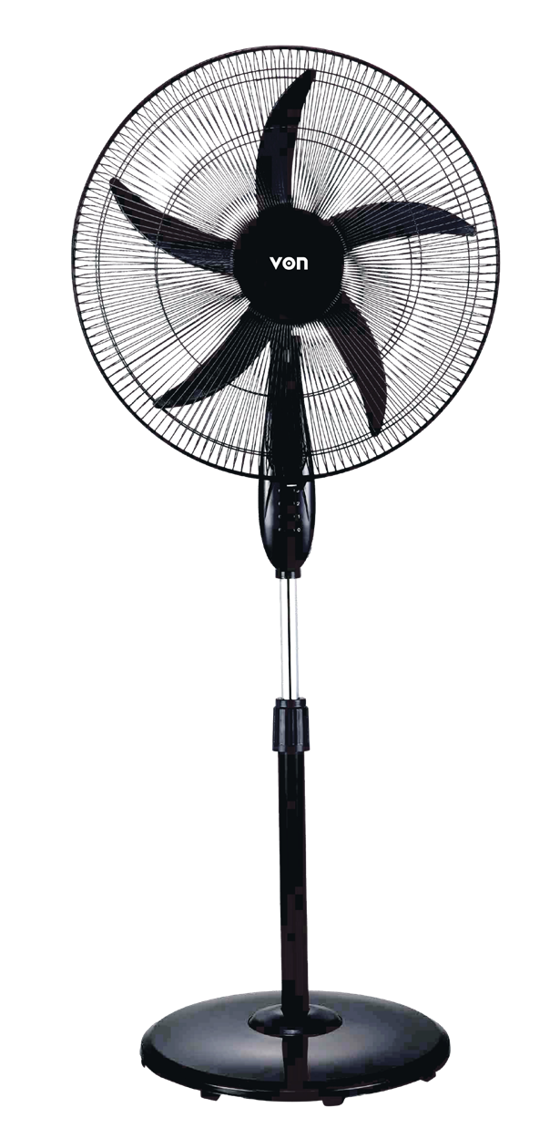 VON VFS-20656-MMK 20" Stand Fan - Black