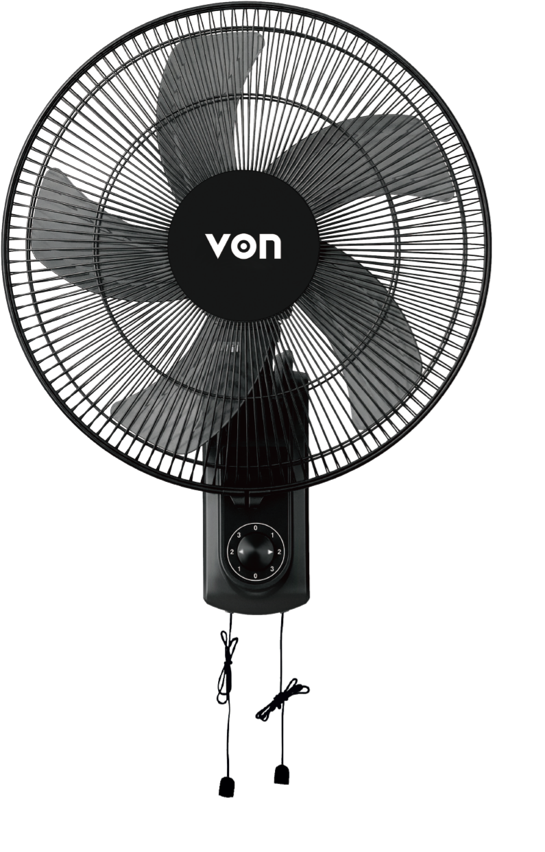 VON VFW-16556-MMK 16" Wall Fan - Black