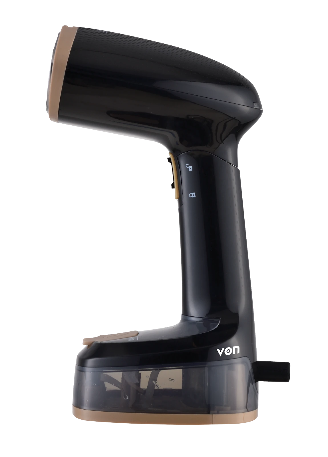 VON VGS162HFSK Handheld Garment Steamer - Stainless Steel soleplate, 1600W