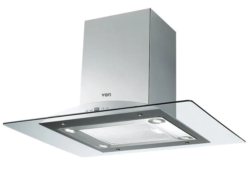 VON VHDCI975RCX Built In Hood Island 90cm Stainless Steel