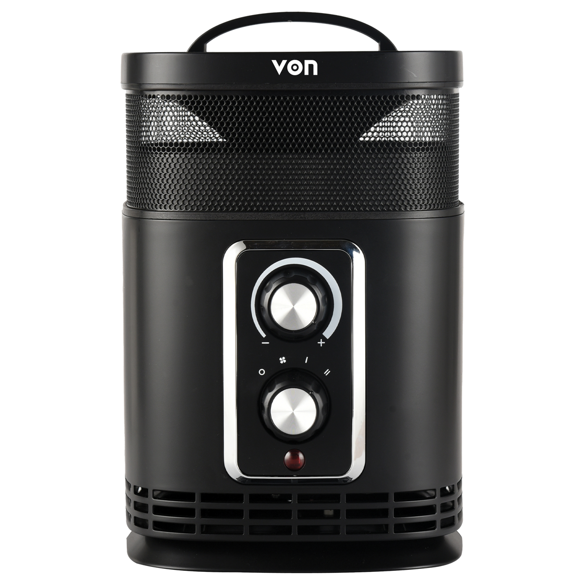 VON VHF152MLK Fan Heater, 1500W - Black