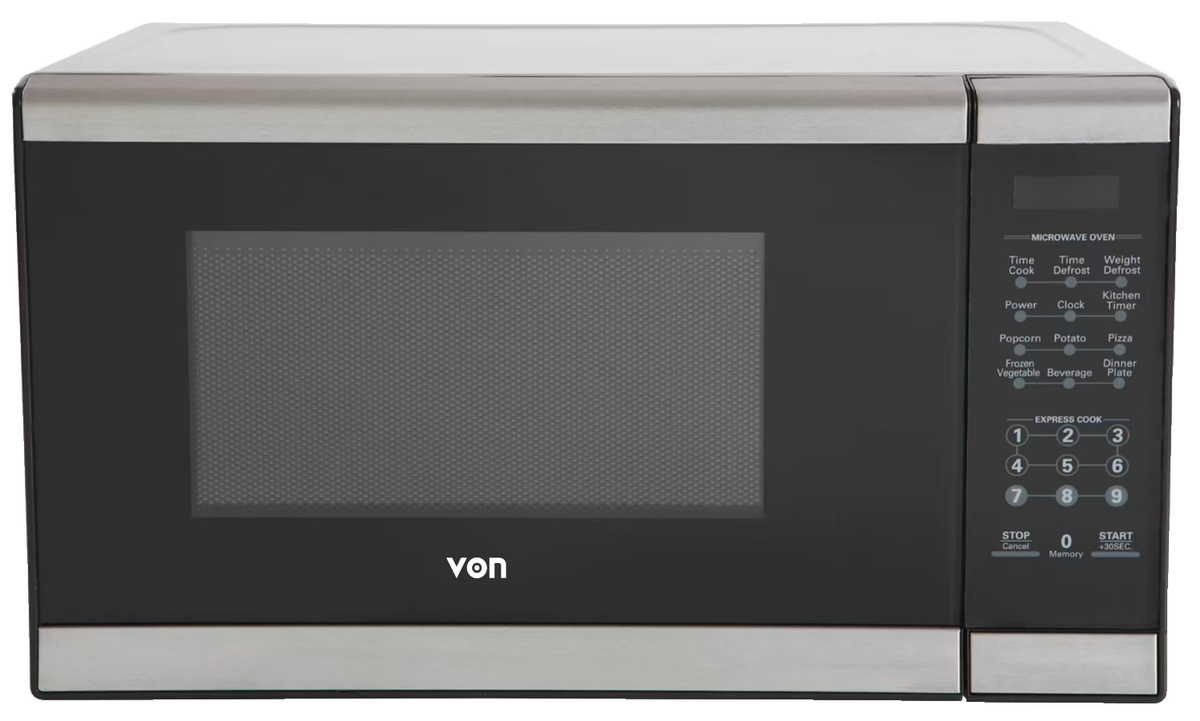 VON VMG-206DMK Digital Grill Microwave Oven - 20L Black