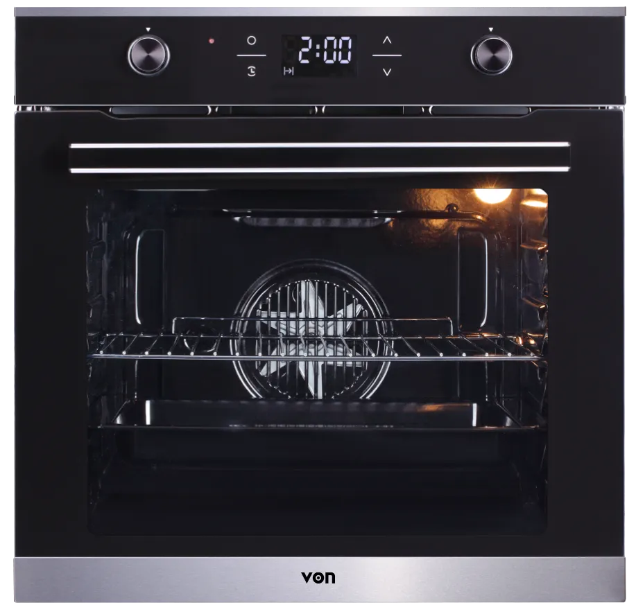 VON VOVD7509RFCK Built In Oven 9 Functions Rottiss