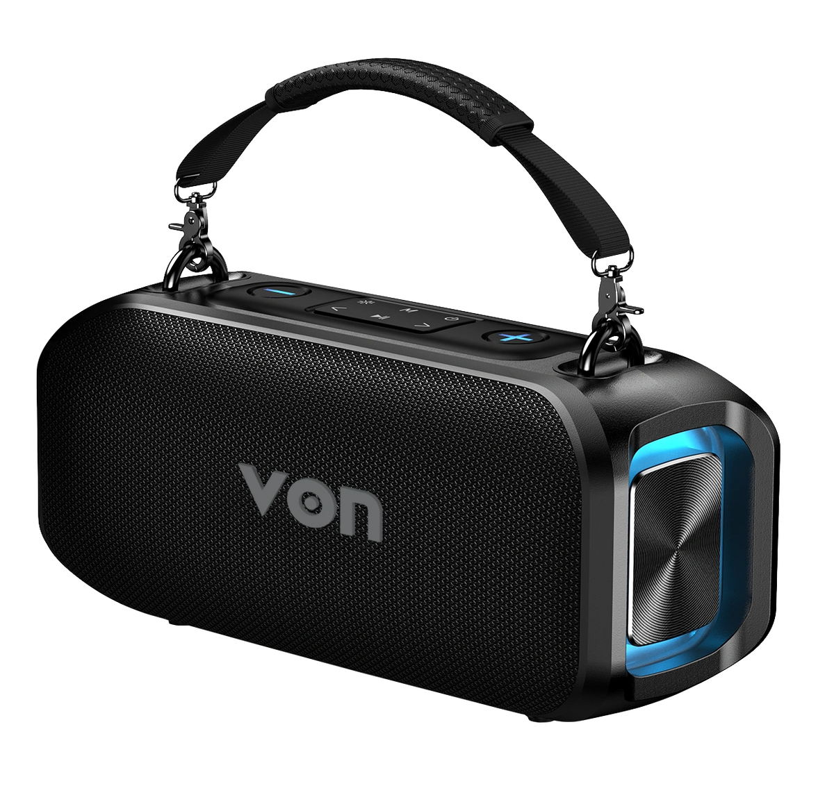 VON VPS20X5LEK IPX5 Bluetooth Portable Speaker IPX5 Waterproof 20W RMS