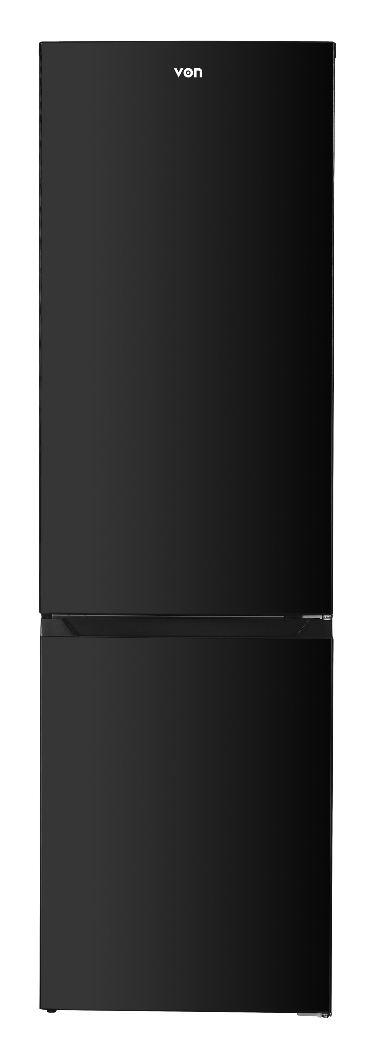 VON VRB-247NRAK Bottom Mount Freezer 247L - Black Inox