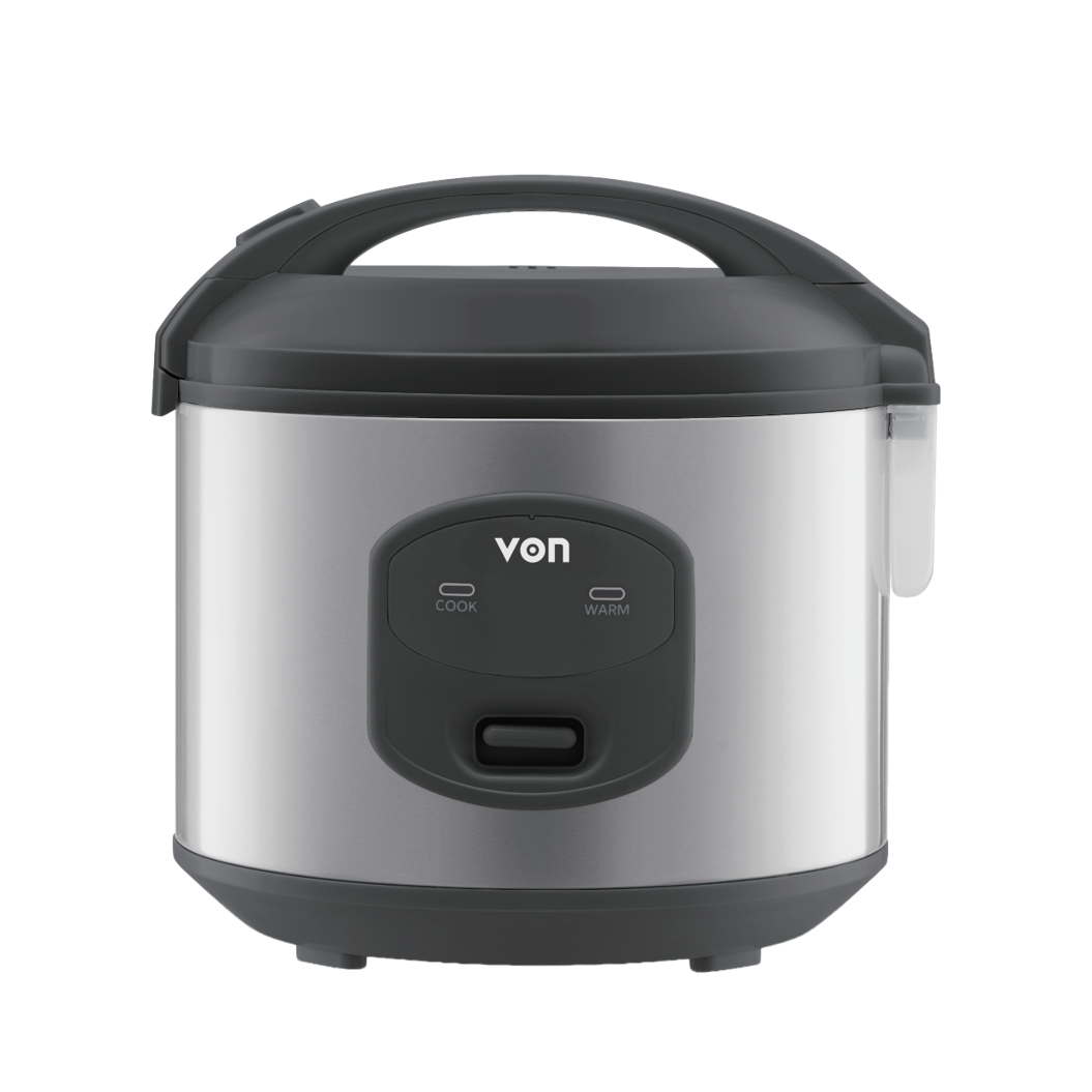 Von VRC5716NMX Rice Cooker 5L 650W - Stainless Steel