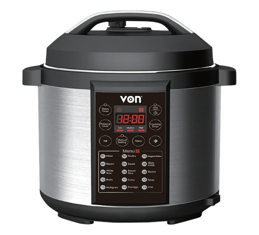 VON VSCP60MMX Pressure Cooker 6L - 1000W