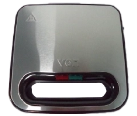 VON VSM211AX 2 Slice Sandwich Maker