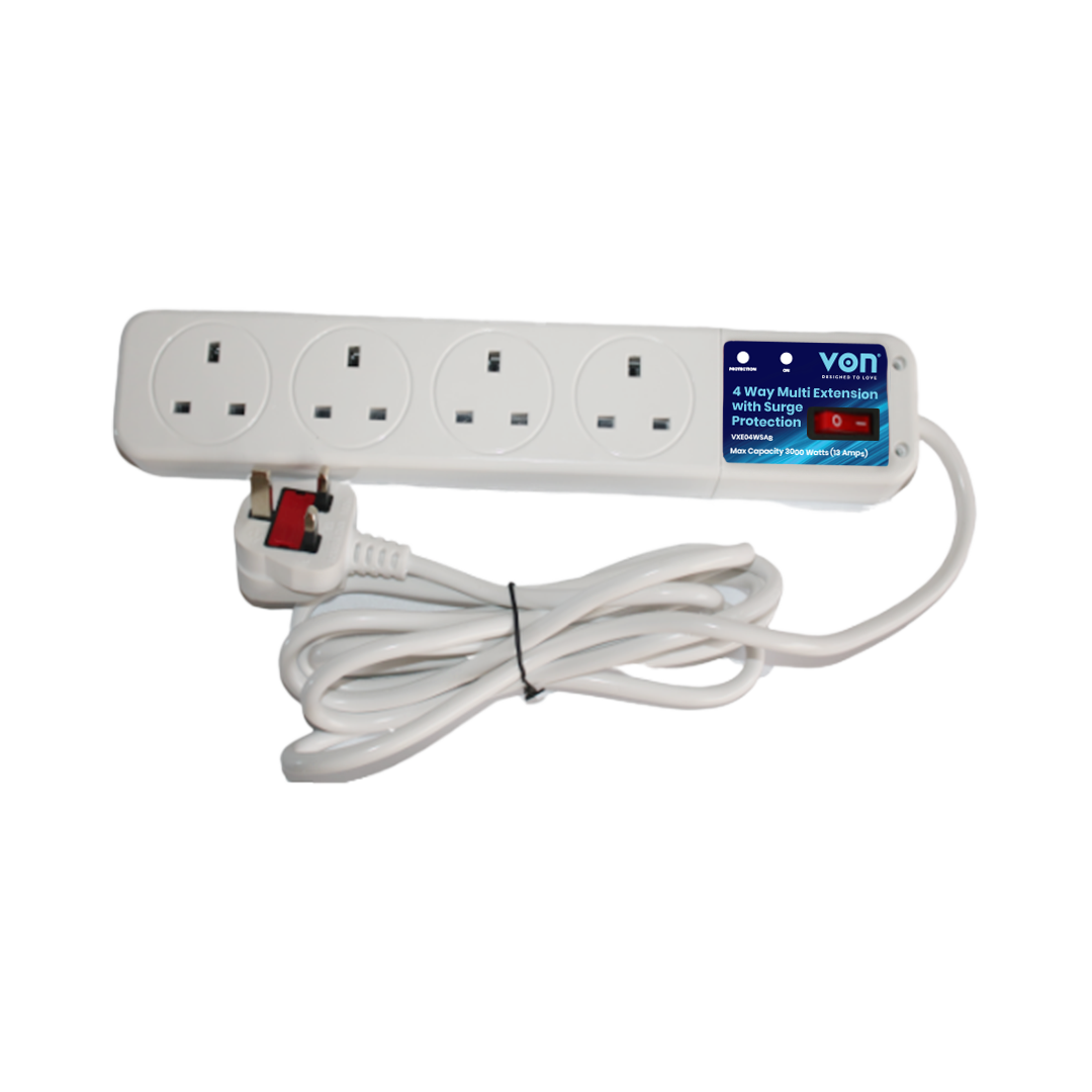 VON VXE04WSAB 4-Way Extension Cable