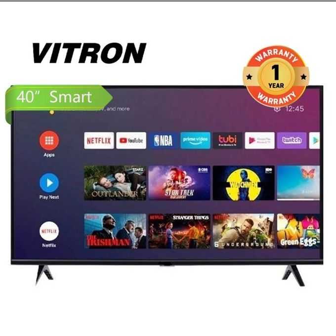 VITRON TV HTC4068S 40inch,HD,DVB-T2+SMART,ANDROID 11,1G+8G Frameless