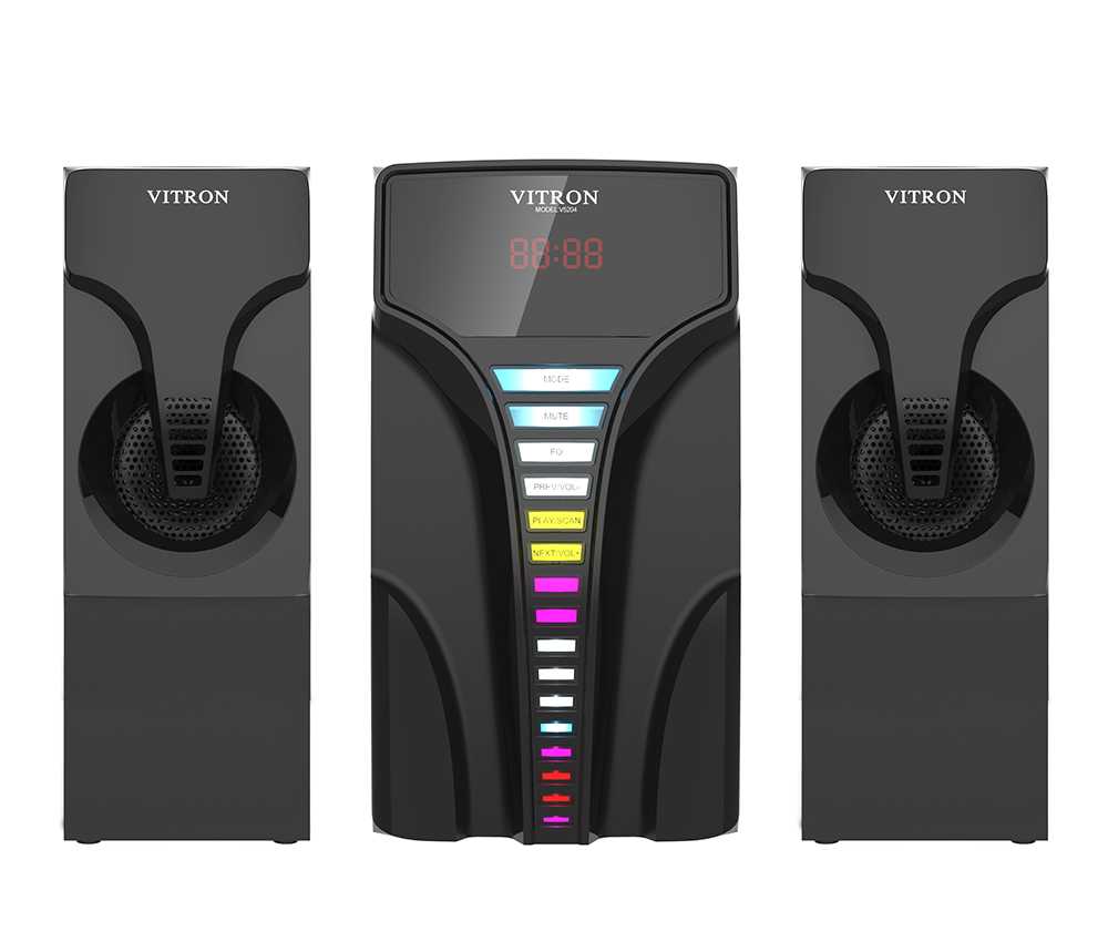 VITRON TABLE SPEAKER V5204 AC/DC/BT 2.1
