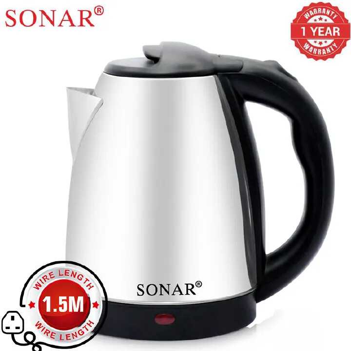 SONAR KETTLESR-X1 1.8Liters, 1500W,stainless