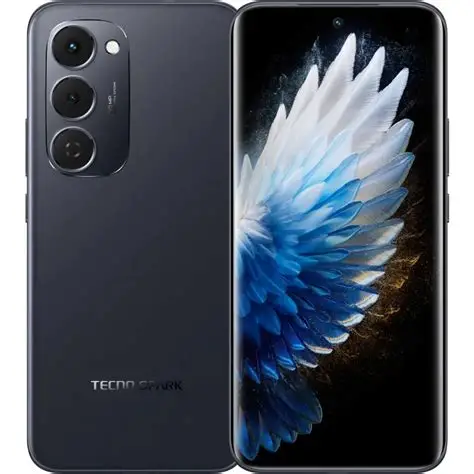 TECNO_KM7_128+8_Nebula Black_TECNO SPARK 40 Pro+_with Charger
