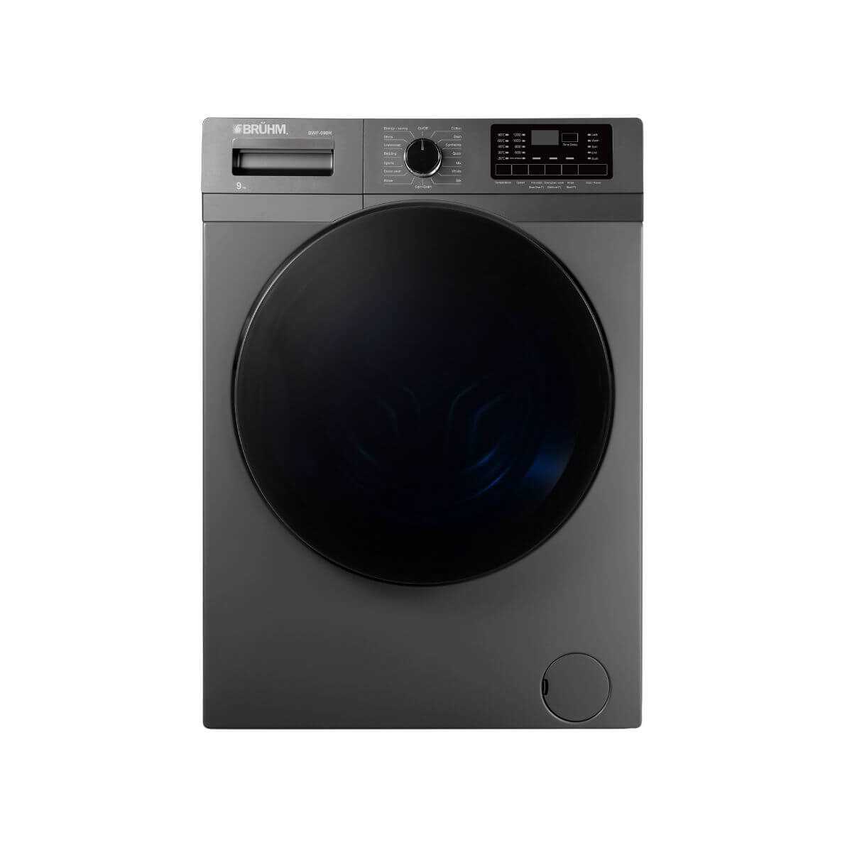 BRUHM FRONT LOAD 9KG, Inverter Front loading Washer BWF-090G
