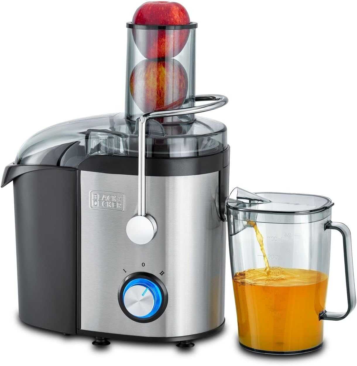B&D JUICE EXTRACTOR JE800-B5 800W, STAINLESS