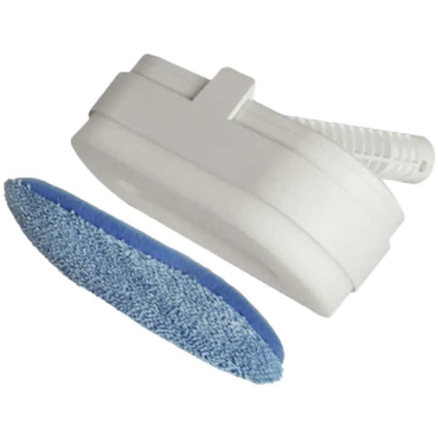 AENO ASM0001 Steam Mop Accessory, Two-in-one brush with retainer,foam pad and cloth cover ASMOB1.