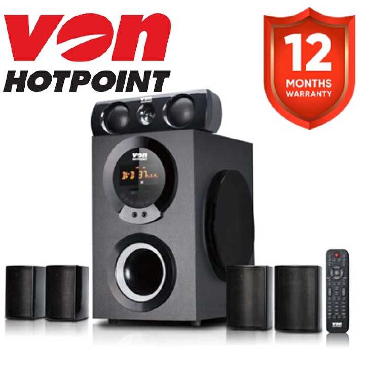 VON SUBWOOFER VES3505ES 350W BT 5.1