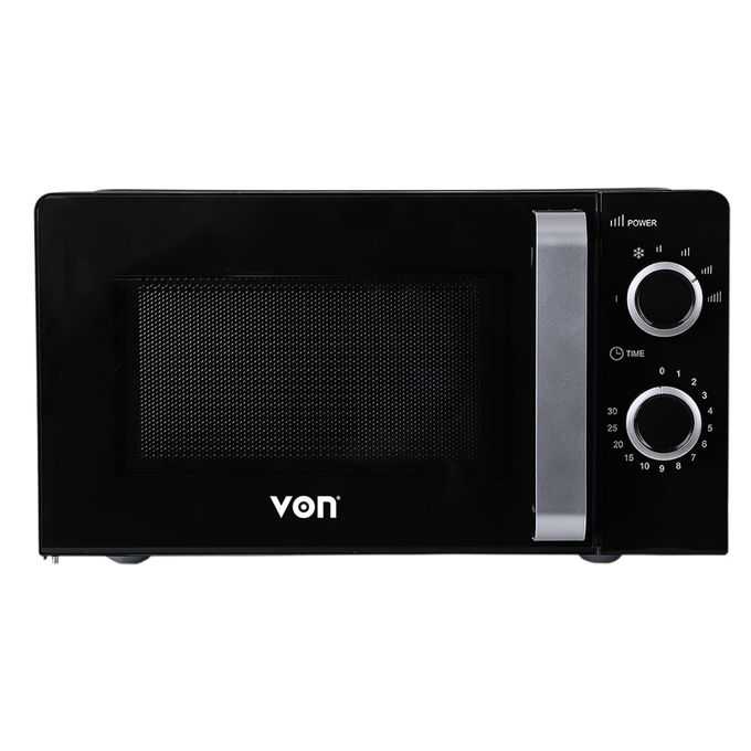 VON MICROWAVE OVEN SOLO VAMS-20MGX 20L MECHANICAL BLACK