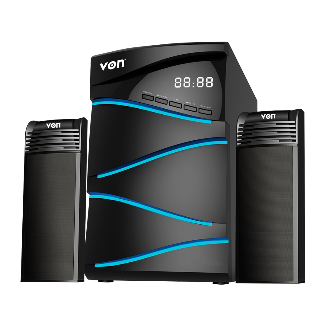 VON SUBWOOFER VES1002FS 100W RMS 2.1CHANNEL,B