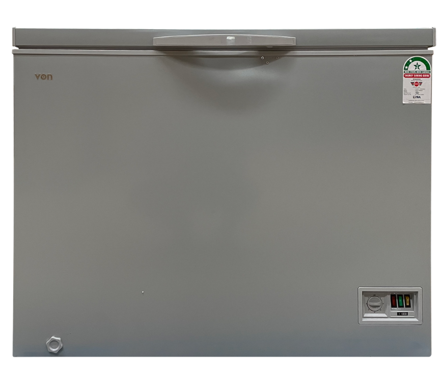 VON CHEST FREEZER VAFC25DKG/DHG 252L GREY