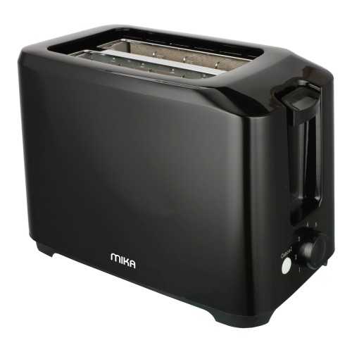 MIKA Toaster, 2 Slice, Black MTS2102B(MTS2201)