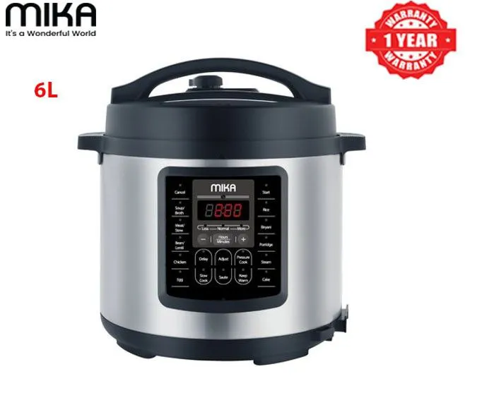MIKA  Smart Pressure Cooker, 6L, SS  MPC1106