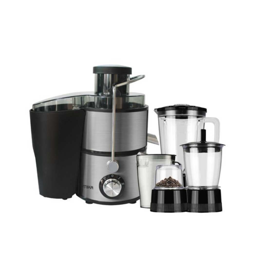 MIKA  Juicer, 4 in 1, 600W, Stainless Steel  MJR412X