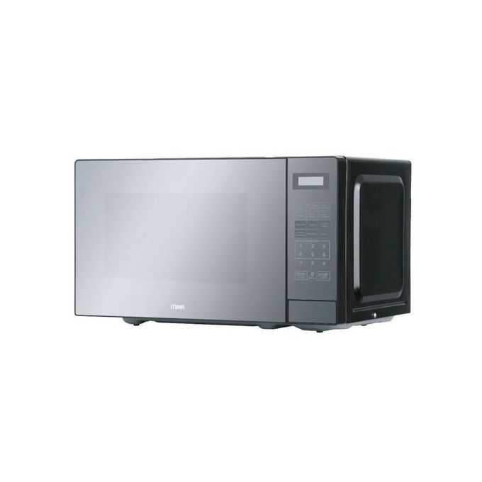 MIKA Microwave Oven, 20L, Digital, Solo, Mirror Black MMWDSPH2045MB